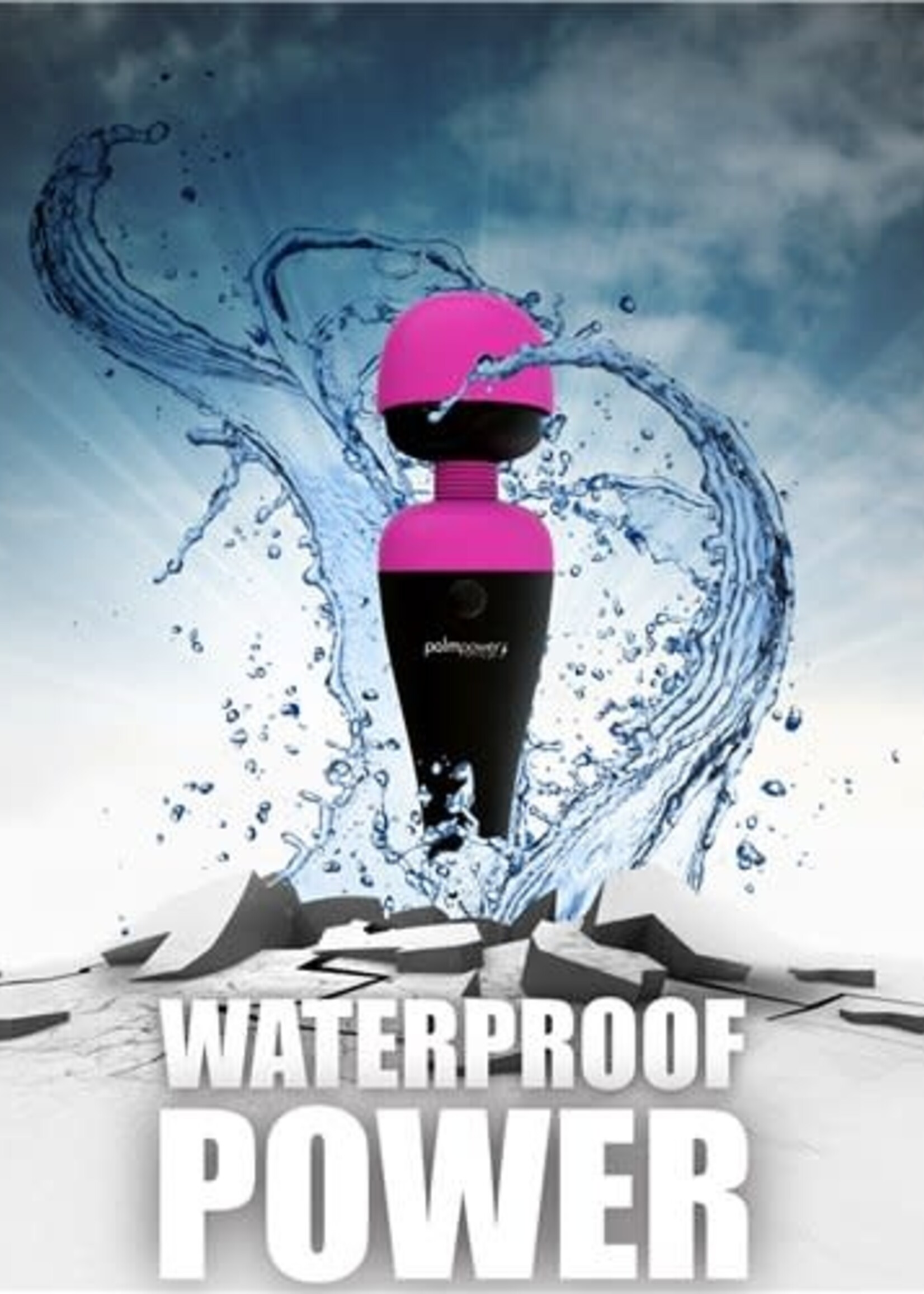 Palm Power Palm Power Recharge - Waterproof Personal Massager (Pink)