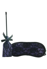 Heart Throb Deluxe Harness Kit with Curved Dong (Mask & Paddle) Purple
