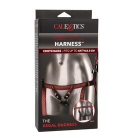 Calexotics Her Royal Harness - The Regal Duchess (Red)