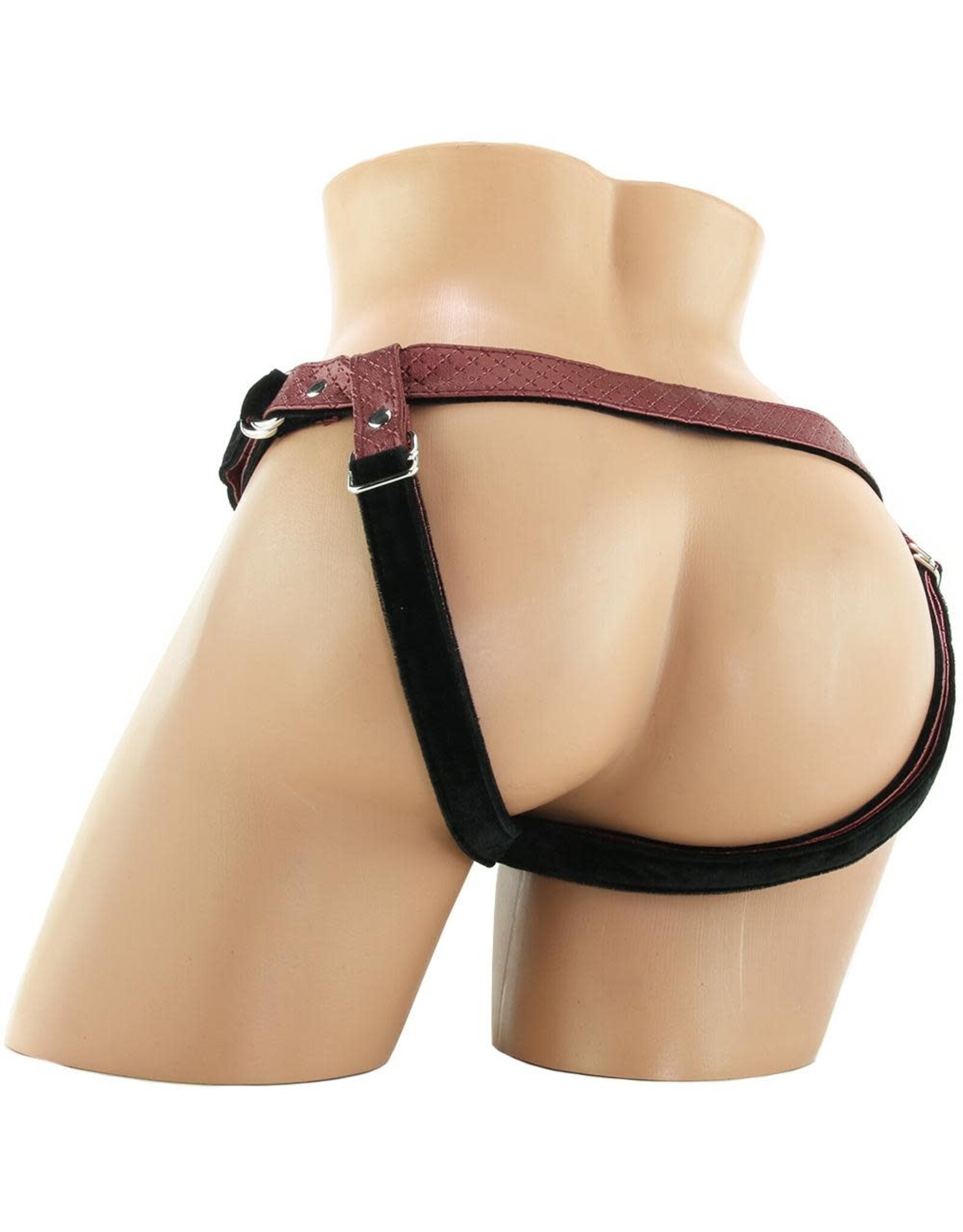 Calexotics Her Royal Harness - The Regal Duchess (Red)