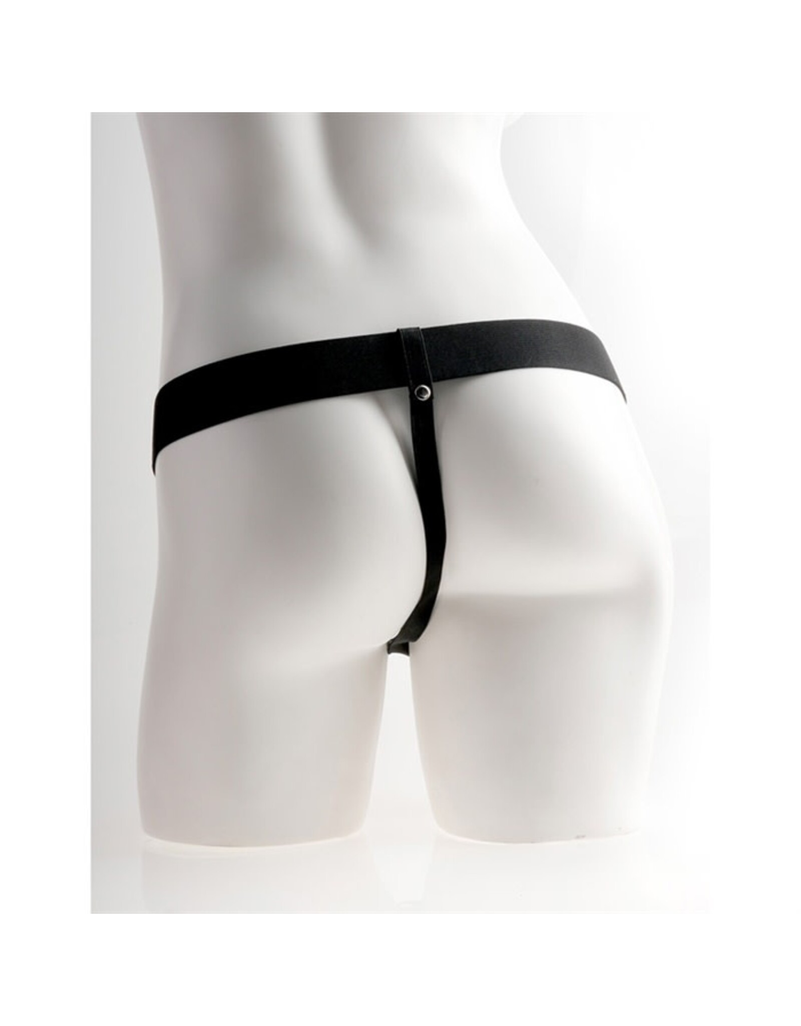 Pipedream Fetish Fantasy Series 7" Hollow Rechargeable Strap-on with Balls