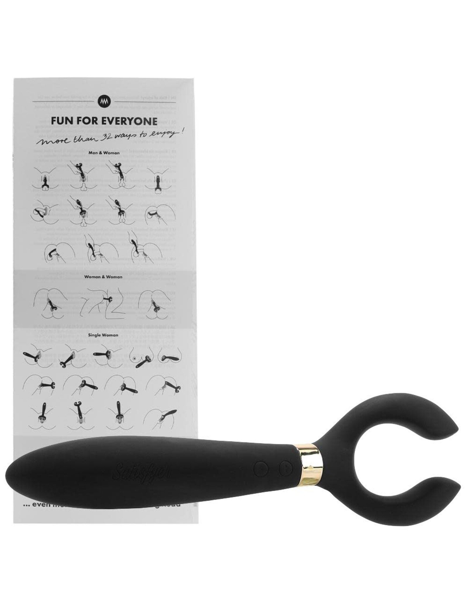 Satisfyer Satisfyer - Endless Fun Multi Vibrator - Black