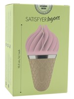 Satisfyer Satisfyer - Sweet Treat Rotating Stimulator - Pink/Brown