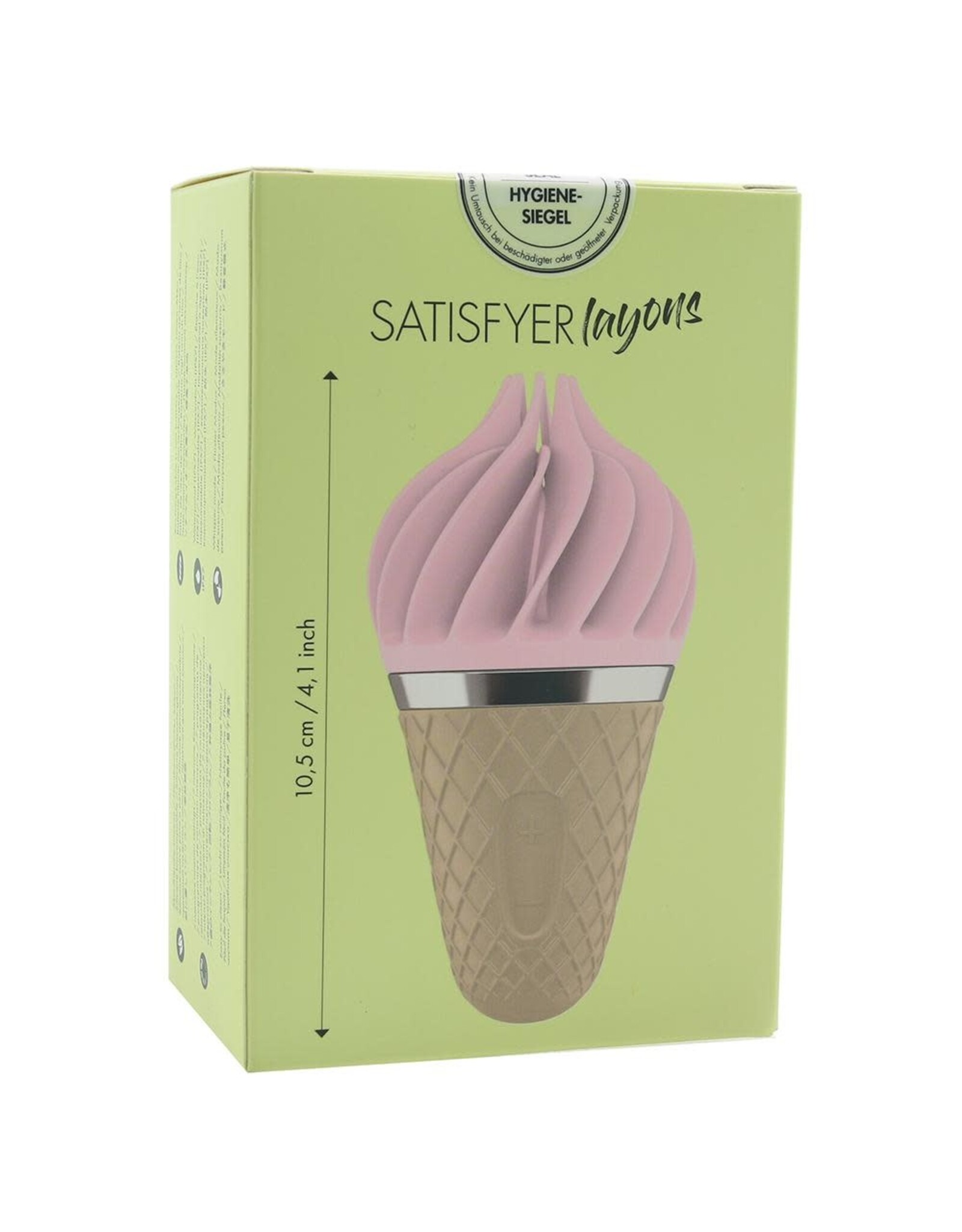 Satisfyer Satisfyer - Sweet Treat Rotating Stimulator - Pink/Brown
