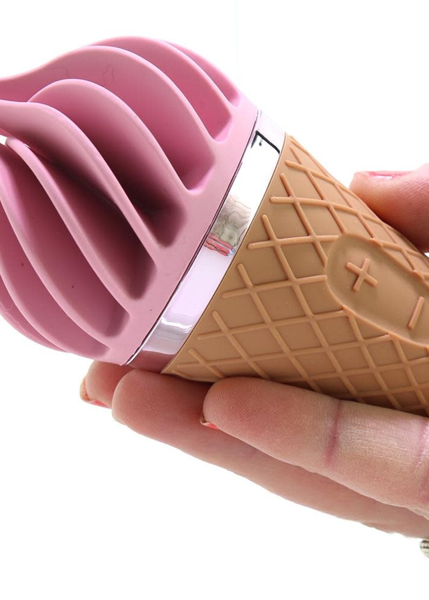 Satisfyer Satisfyer - Sweet Treat Rotating Stimulator - Pink/Brown