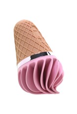 Satisfyer Satisfyer - Sweet Treat Rotating Stimulator - Pink/Brown