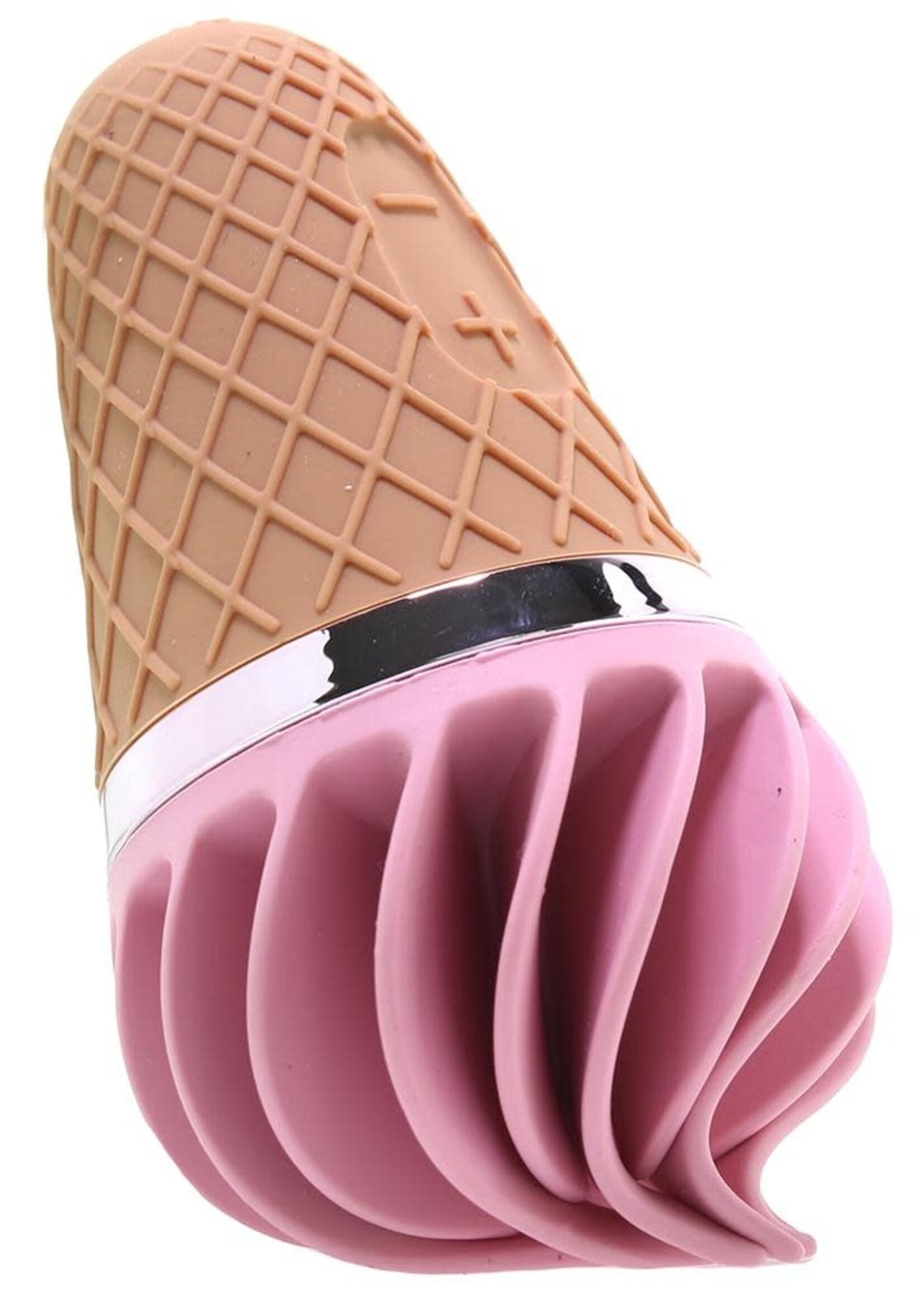Satisfyer Satisfyer - Sweet Treat Rotating Stimulator - Pink/Brown