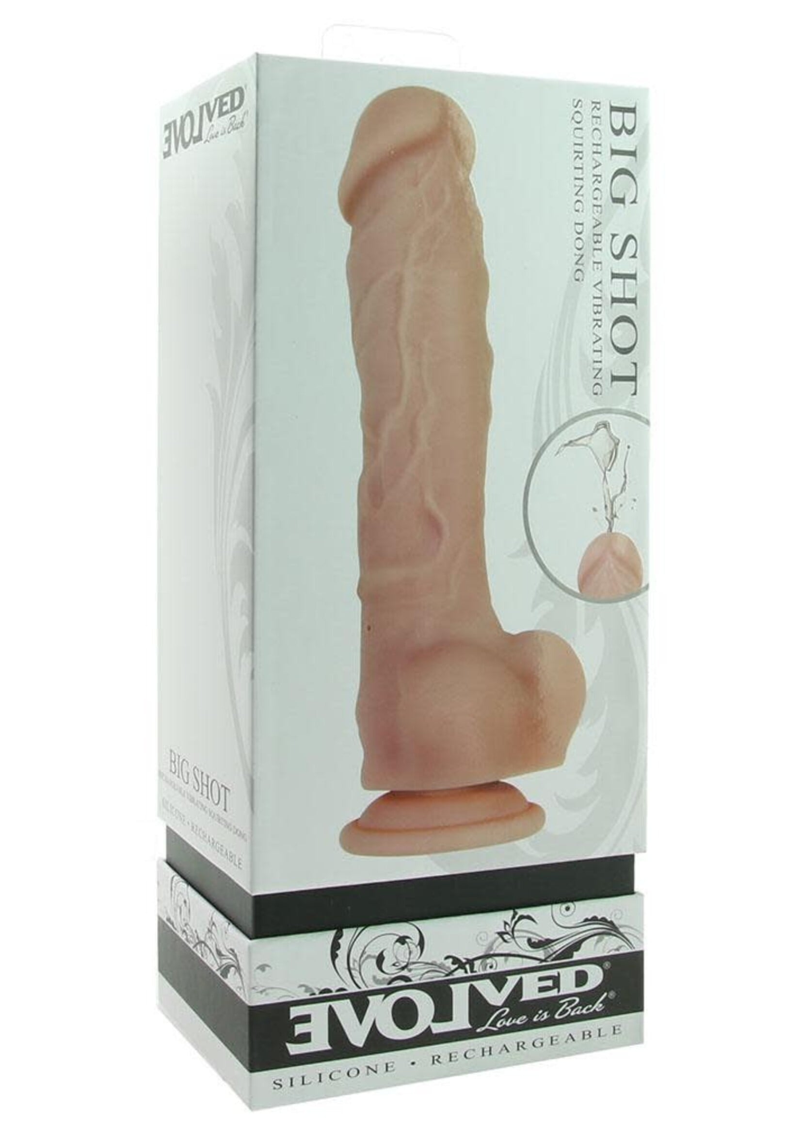 Evolved Evolved - Big Shot Squirting Vibe in Flesh