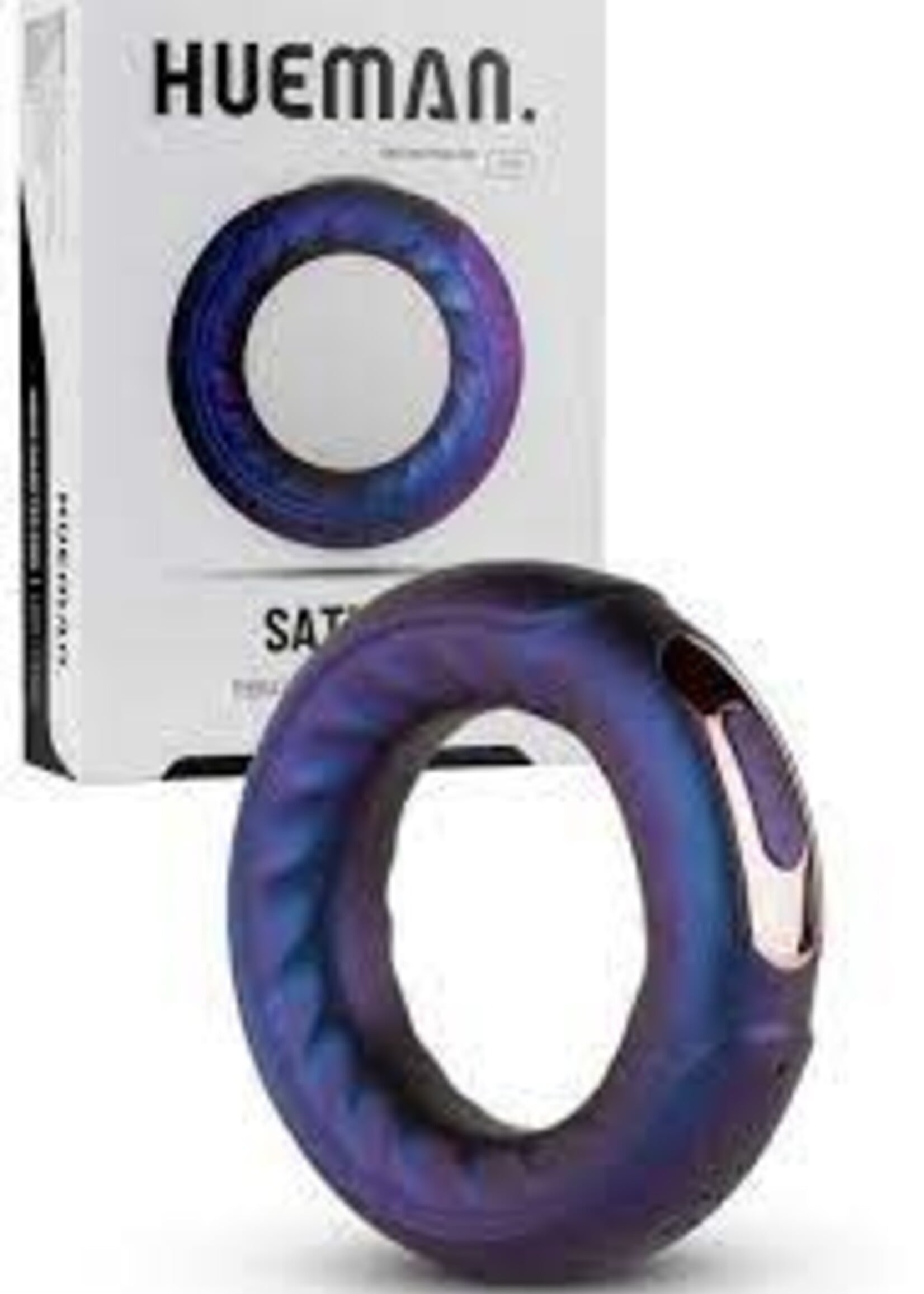 Hueman - Saturn - Vibrating Cock & Ball Ring