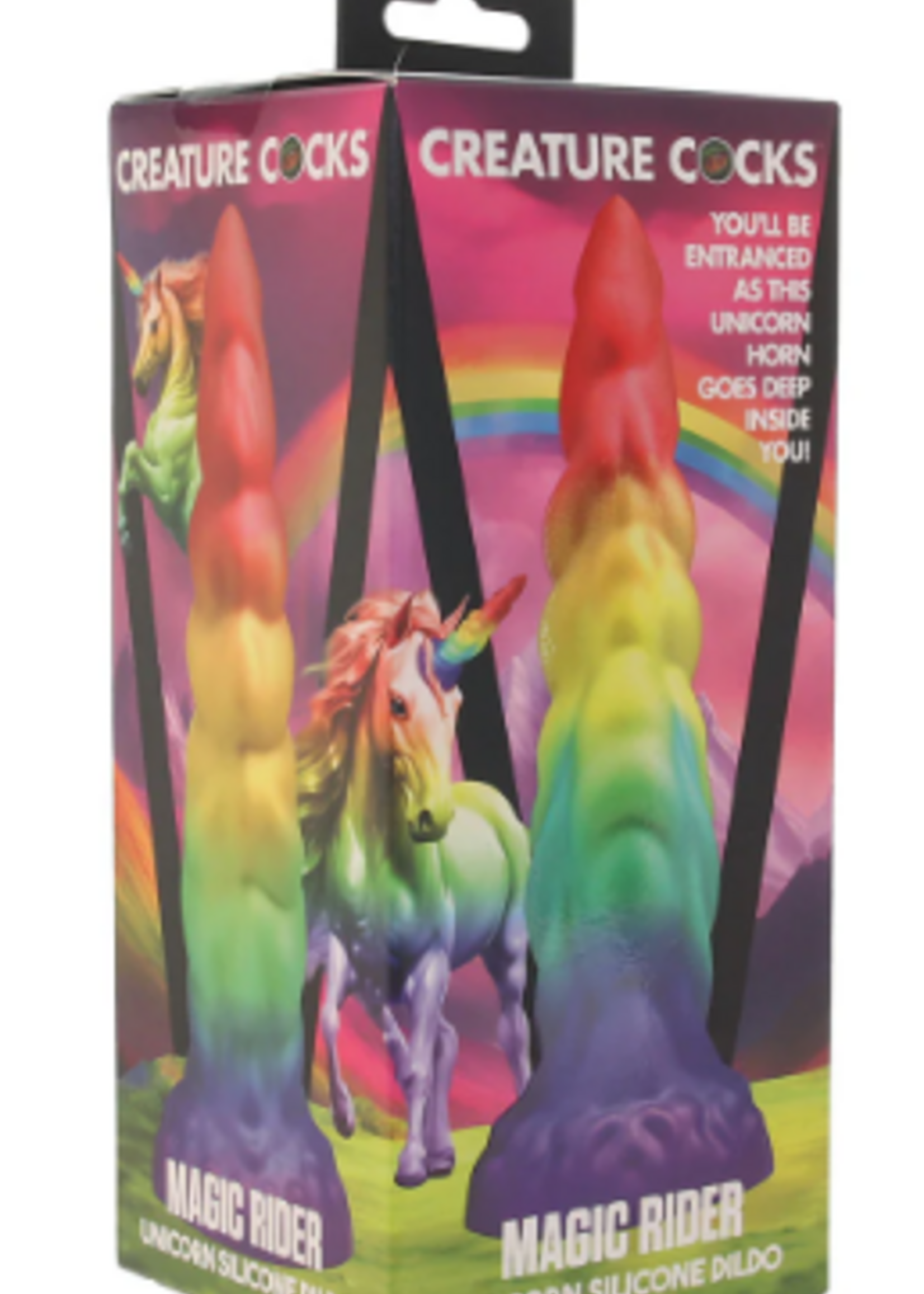 XR Brands Creature Cocks - Magic Rider Unicorn