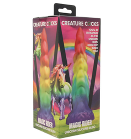 XR Brands Creature Cocks - Magic Rider Unicorn
