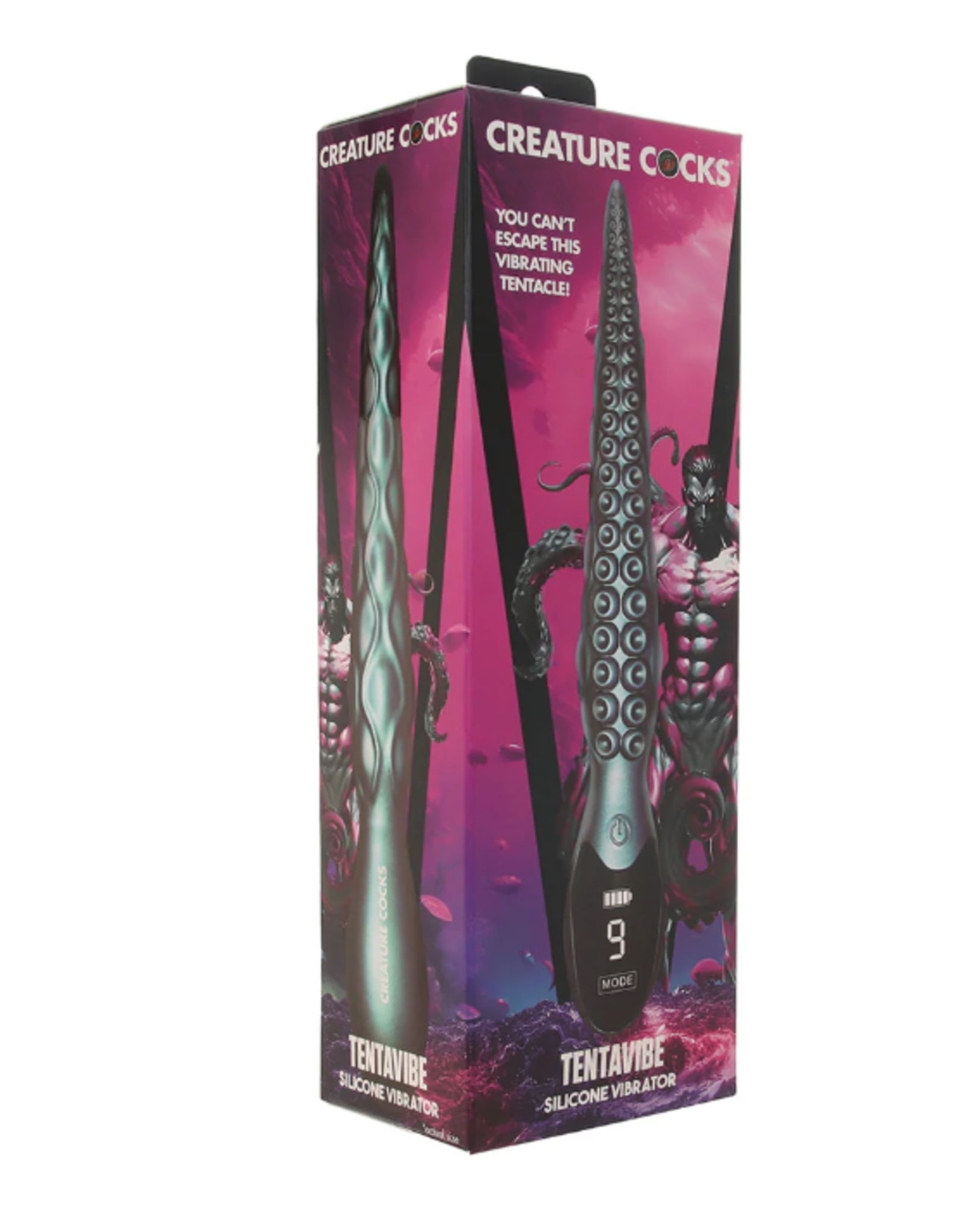 XR Brands Creature Cocks - Tentavibe Silicone Vibrator