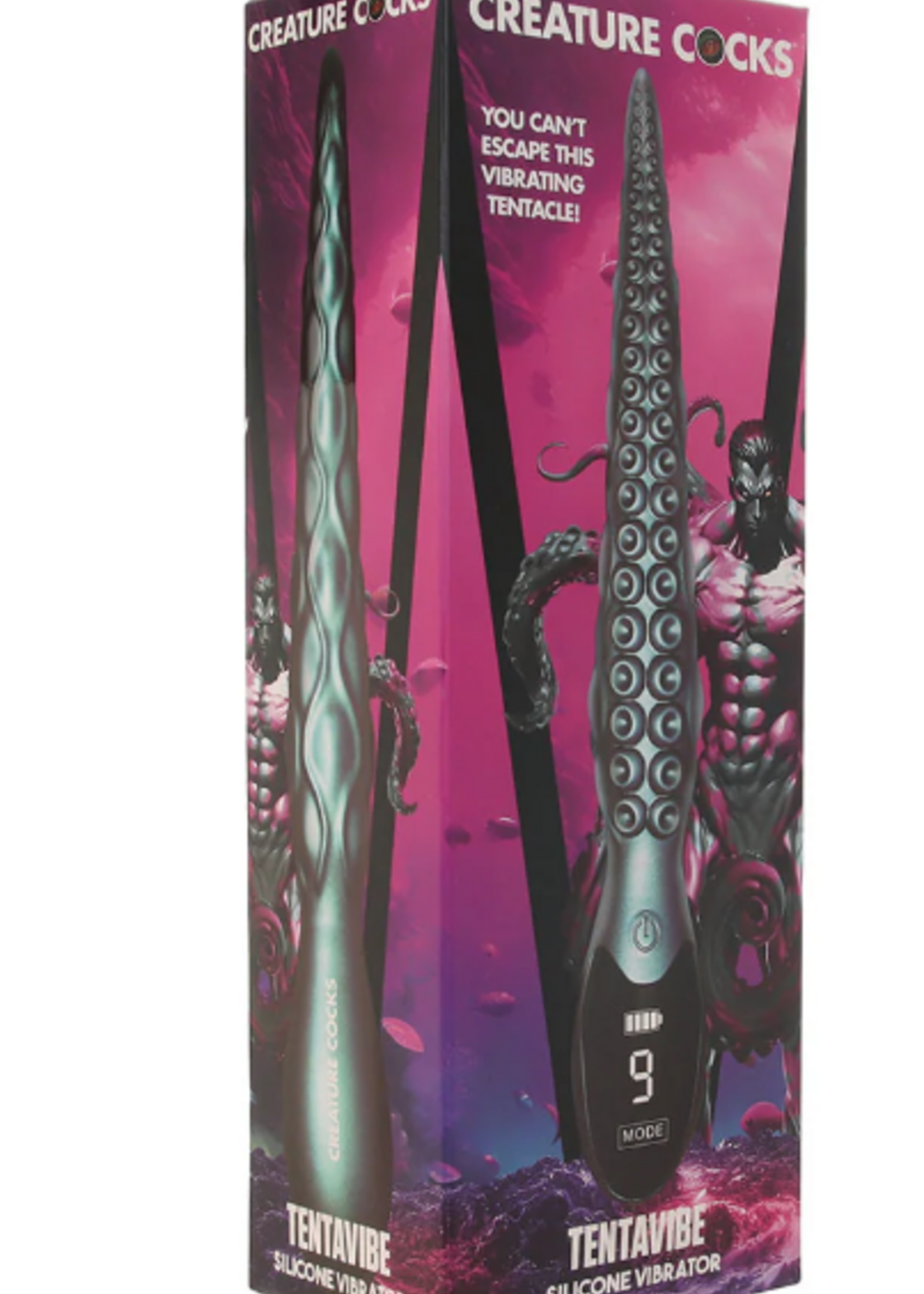 XR Brands Creature Cocks - Tentavibe Silicone Vibrator