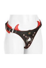 XR Brands Creature Cocks - Horny Devil Strap-On Harness