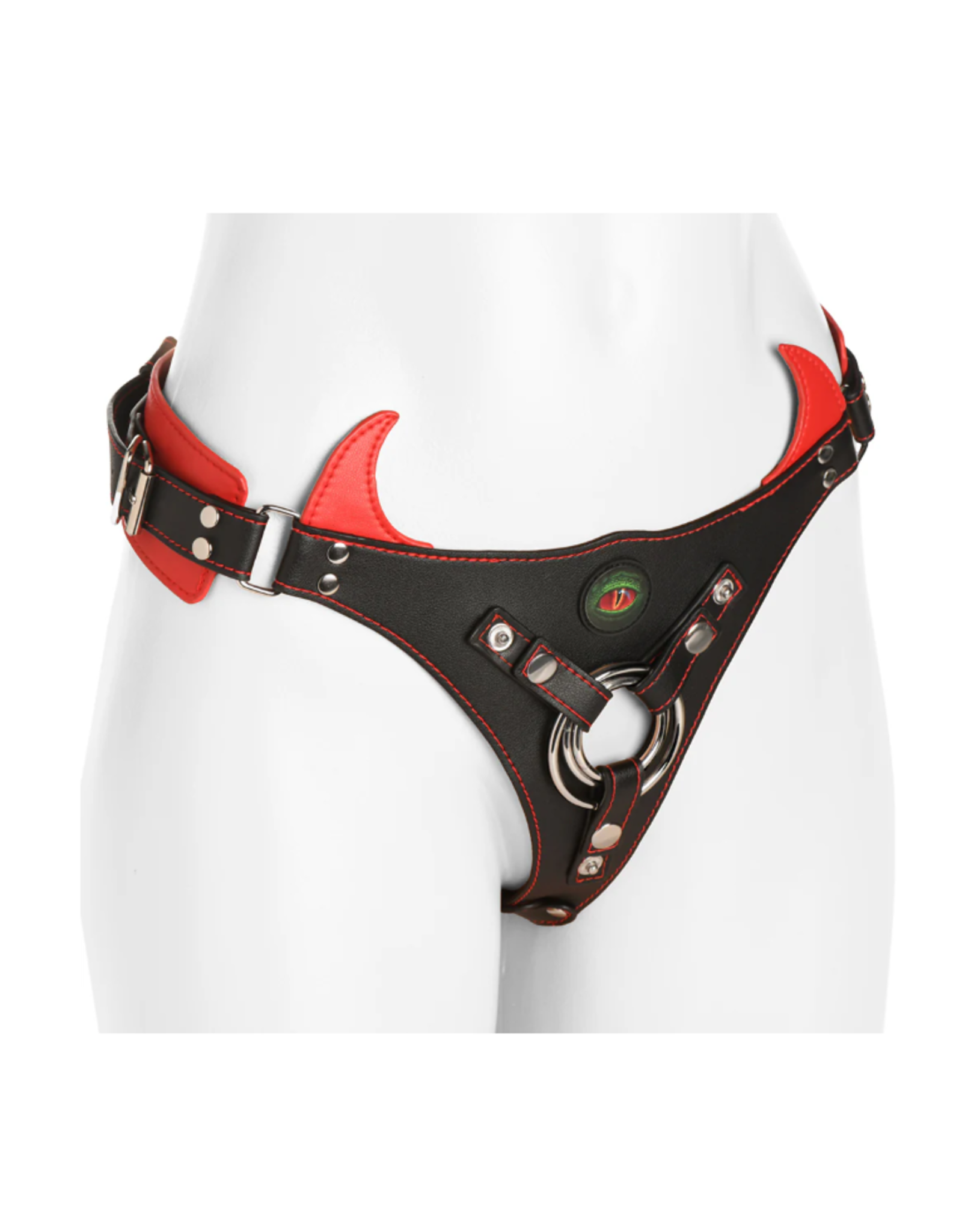 XR Brands Creature Cocks - Horny Devil Strap-On Harness