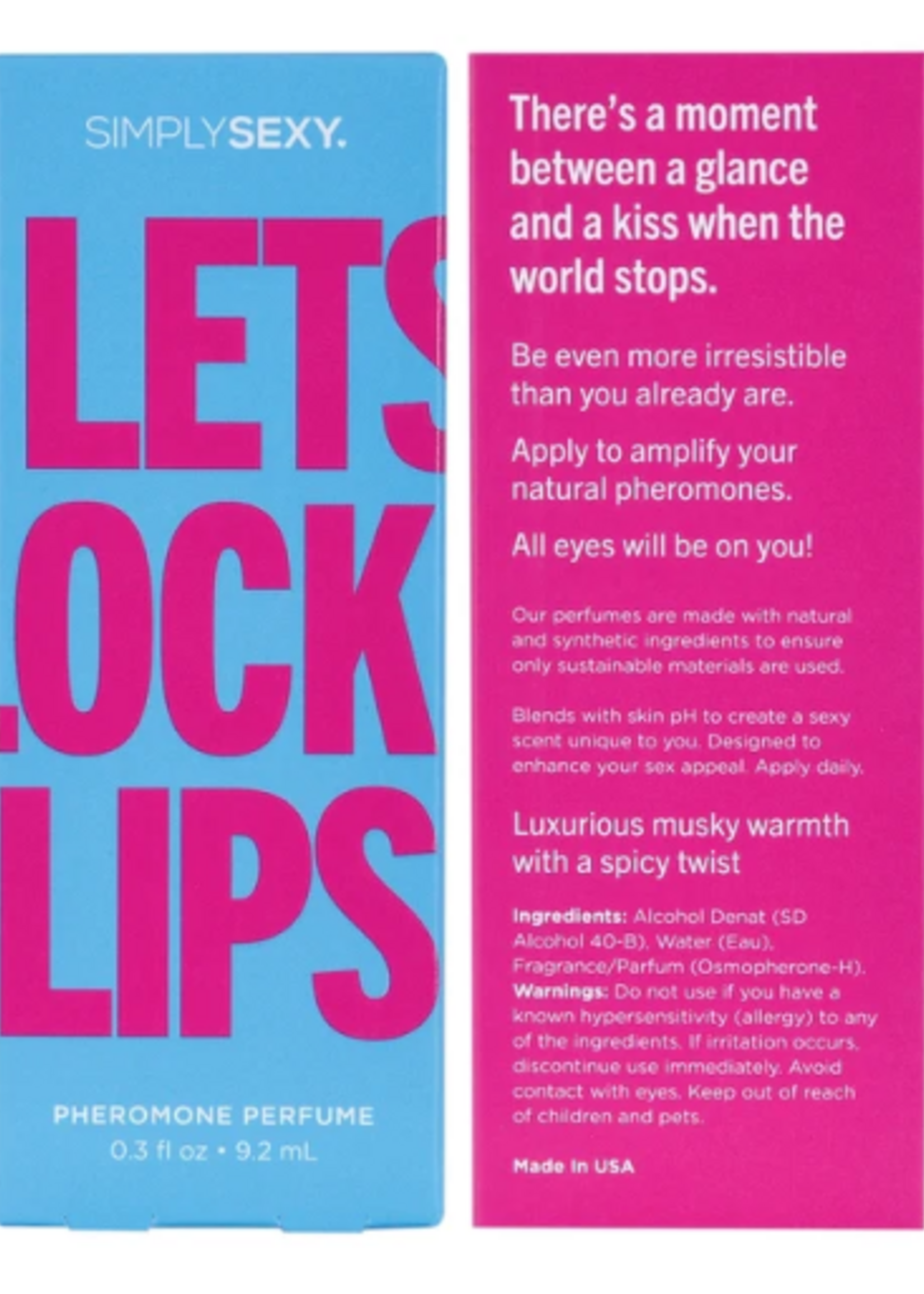 Simply Sexy Let's Lock Lips Pheromone Perfume