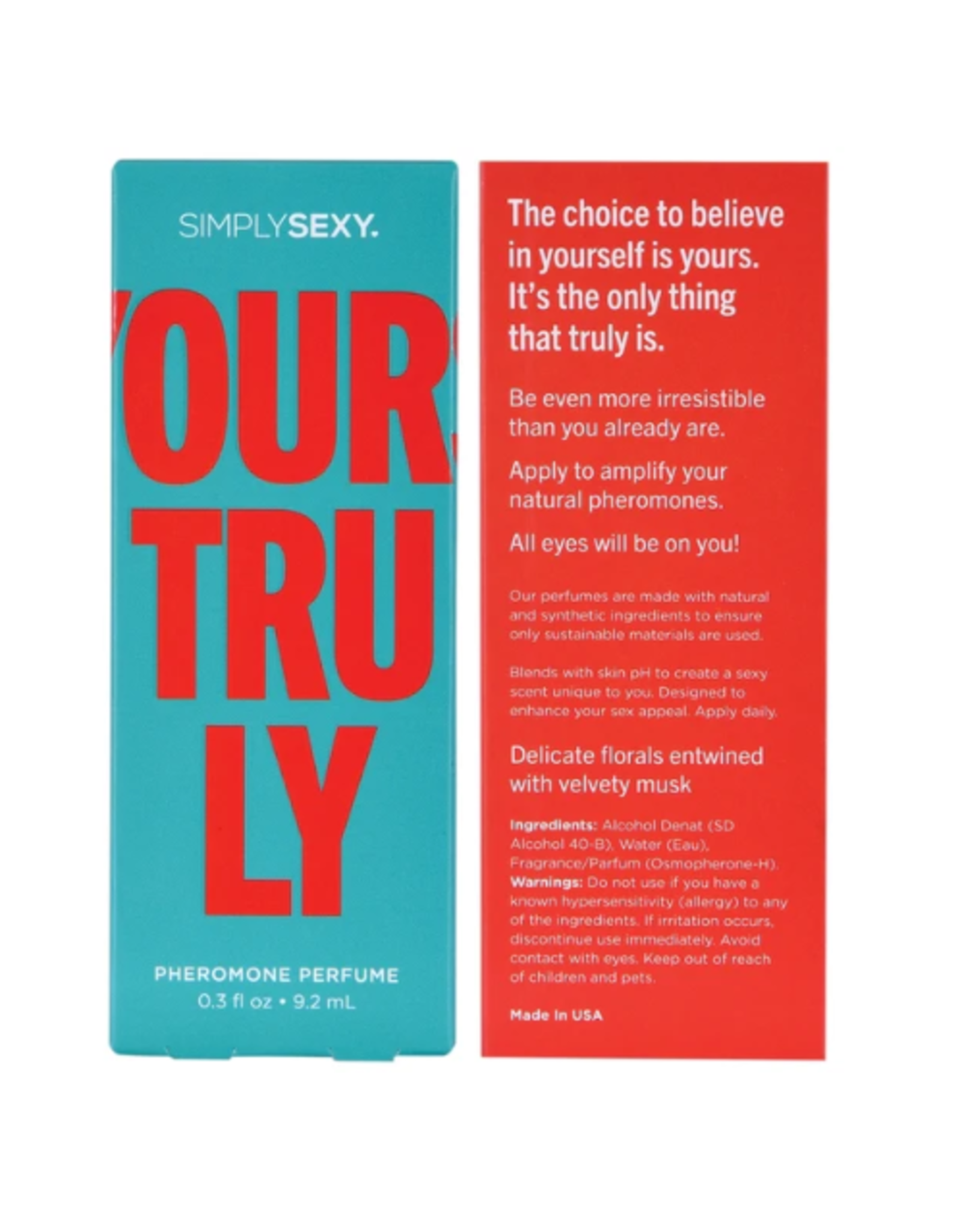 Simply Sexy Yours Truly Pheromone Perfume