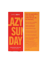 Simply Sexy Lazy Sunday Pheromone Perfume Spray - 9.2ml/.3oz