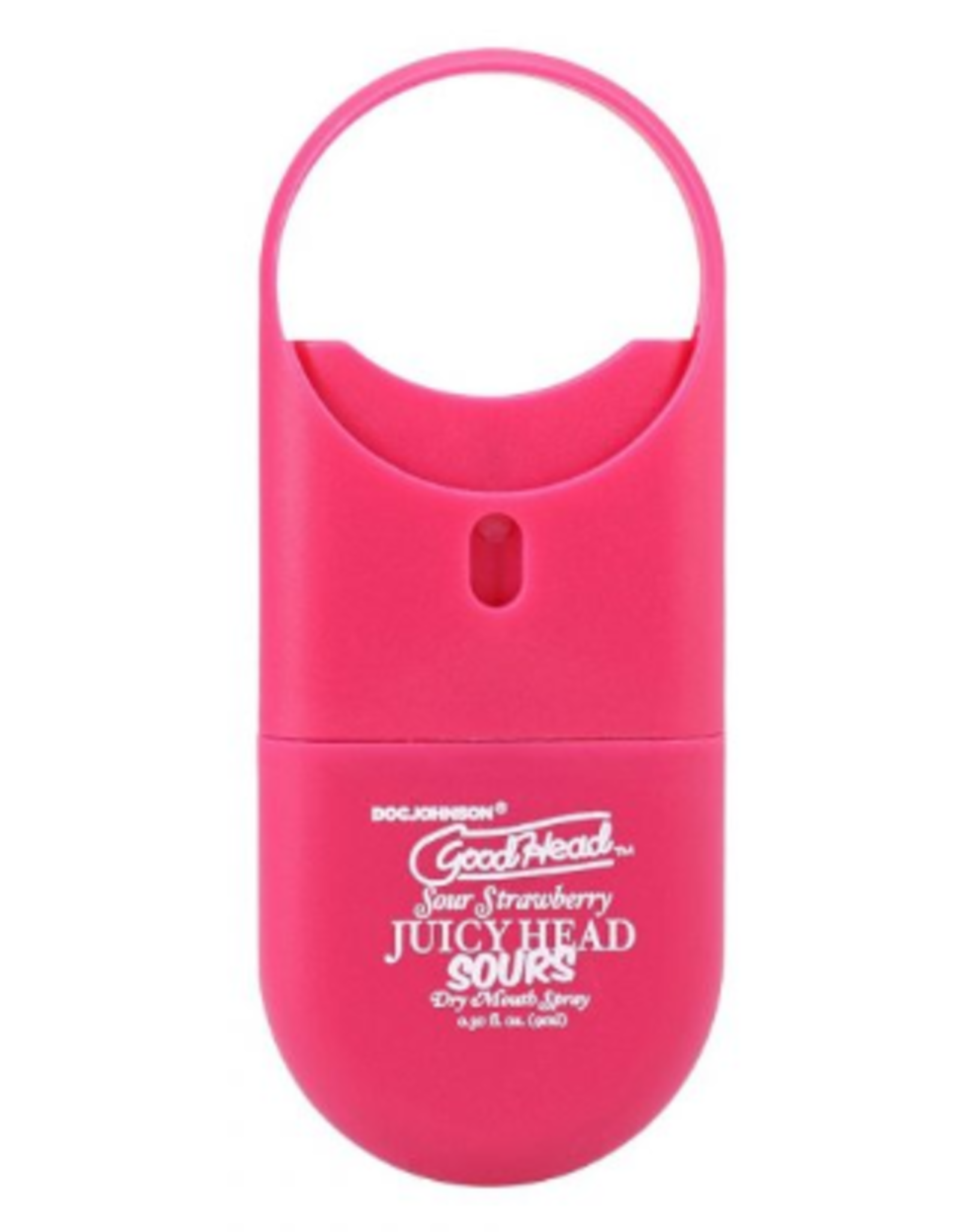 Doc Johnson Goodhead Juicy Head To Go Sours - Sour Strawberry