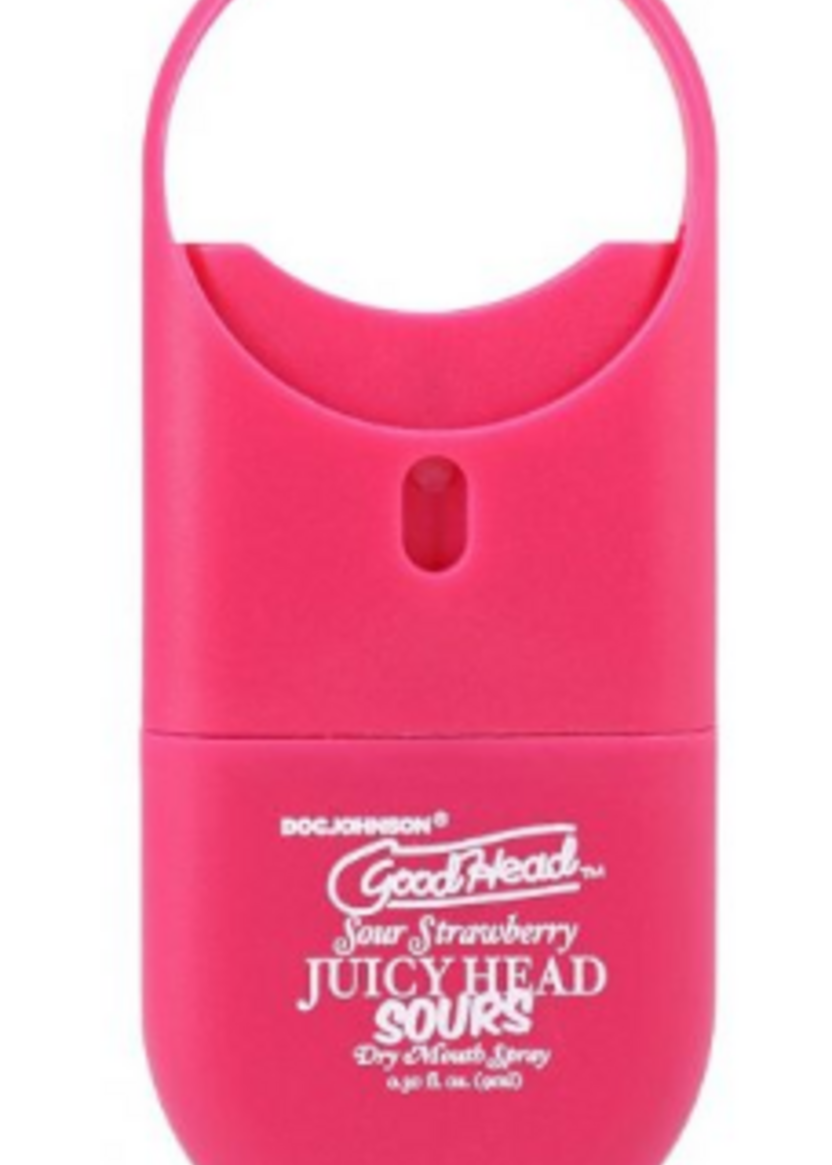 Doc Johnson Goodhead Juicy Head To Go Sours - Sour Strawberry