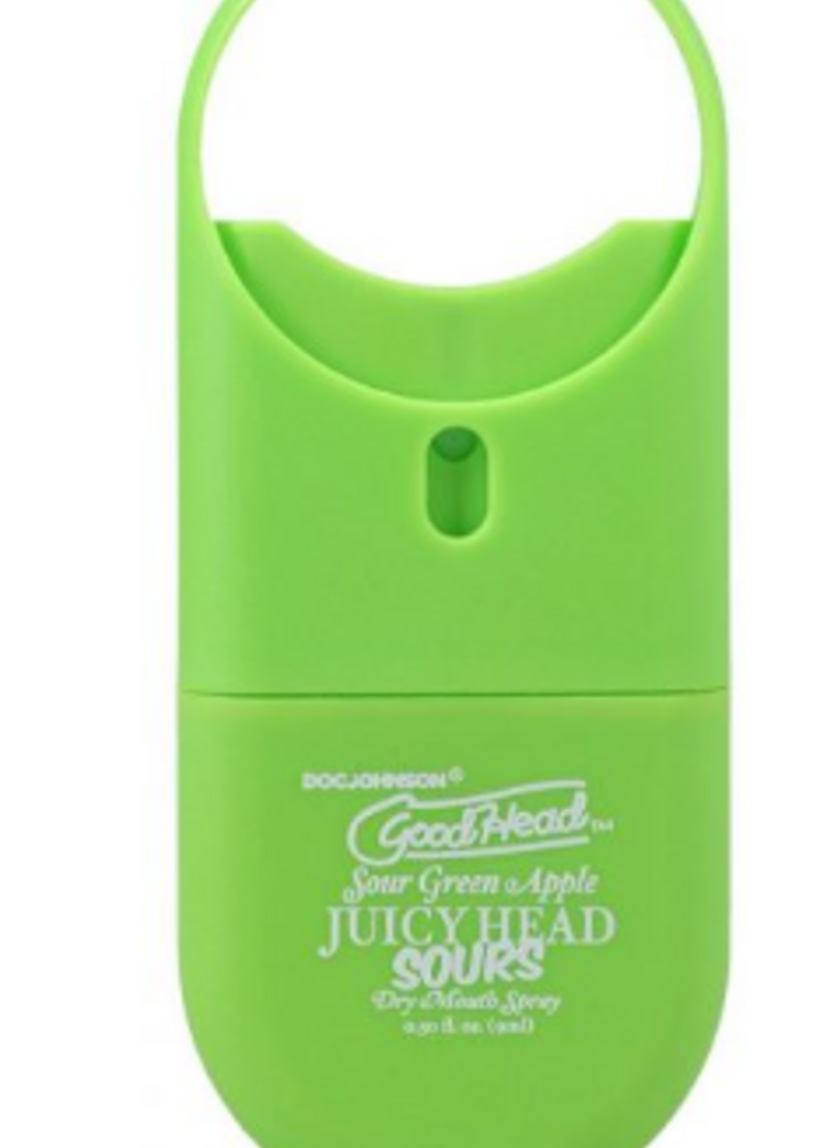 Doc Johnson Goodhead Juicy Head To Go Sours - Sour Green Apple