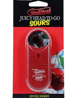 Doc Johnson Goodhead Juicy Head To Go Sours - Sour Cherry