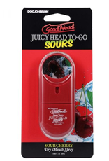 Doc Johnson Goodhead Juicy Head To Go Sours - Sour Cherry
