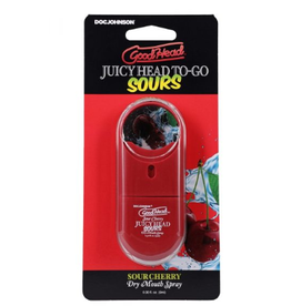 Doc Johnson Goodhead Juicy Head To Go Sours - Sour Cherry
