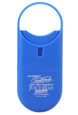 Doc Johnson Goodhead Juicy Head To Go Sours - Sour Blue Raspberry