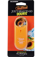 Doc Johnson Goodhead Juicy Head To Go Sours - Sour Peach