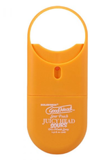 Doc Johnson Goodhead Juicy Head To Go Sours - Sour Peach