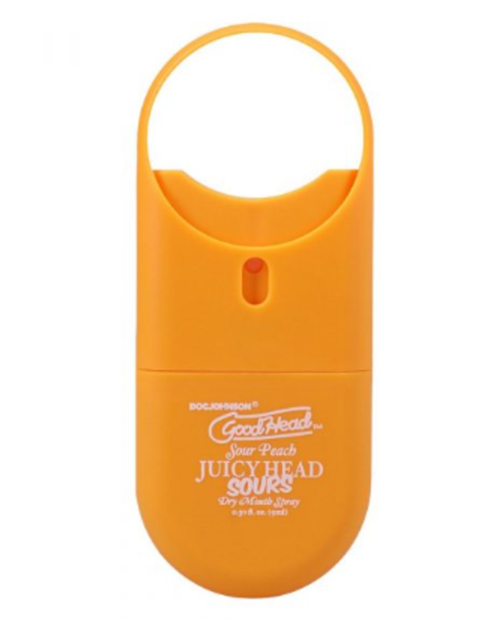 Doc Johnson Goodhead Juicy Head To Go Sours - Sour Peach