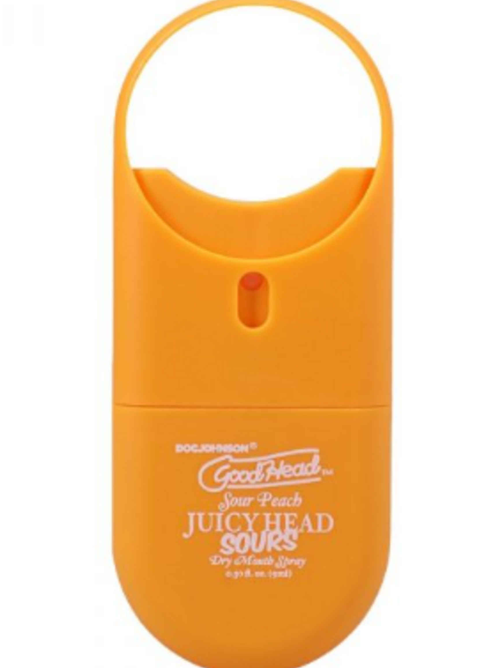 Doc Johnson Goodhead Juicy Head To Go Sours - Sour Peach