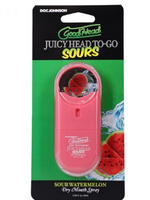 Doc Johnson Goodhead Juicy Head To Go Sours - Sour Watermelon