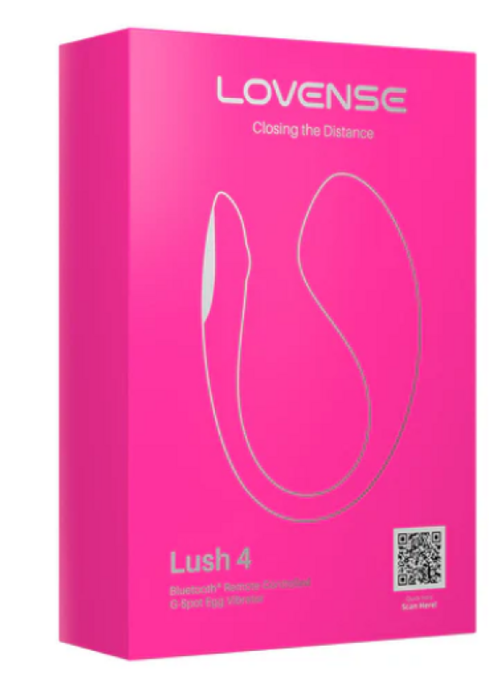 Lovense Lovense - Lush 4 - Bluetooth Egg G-Spot Vibrator