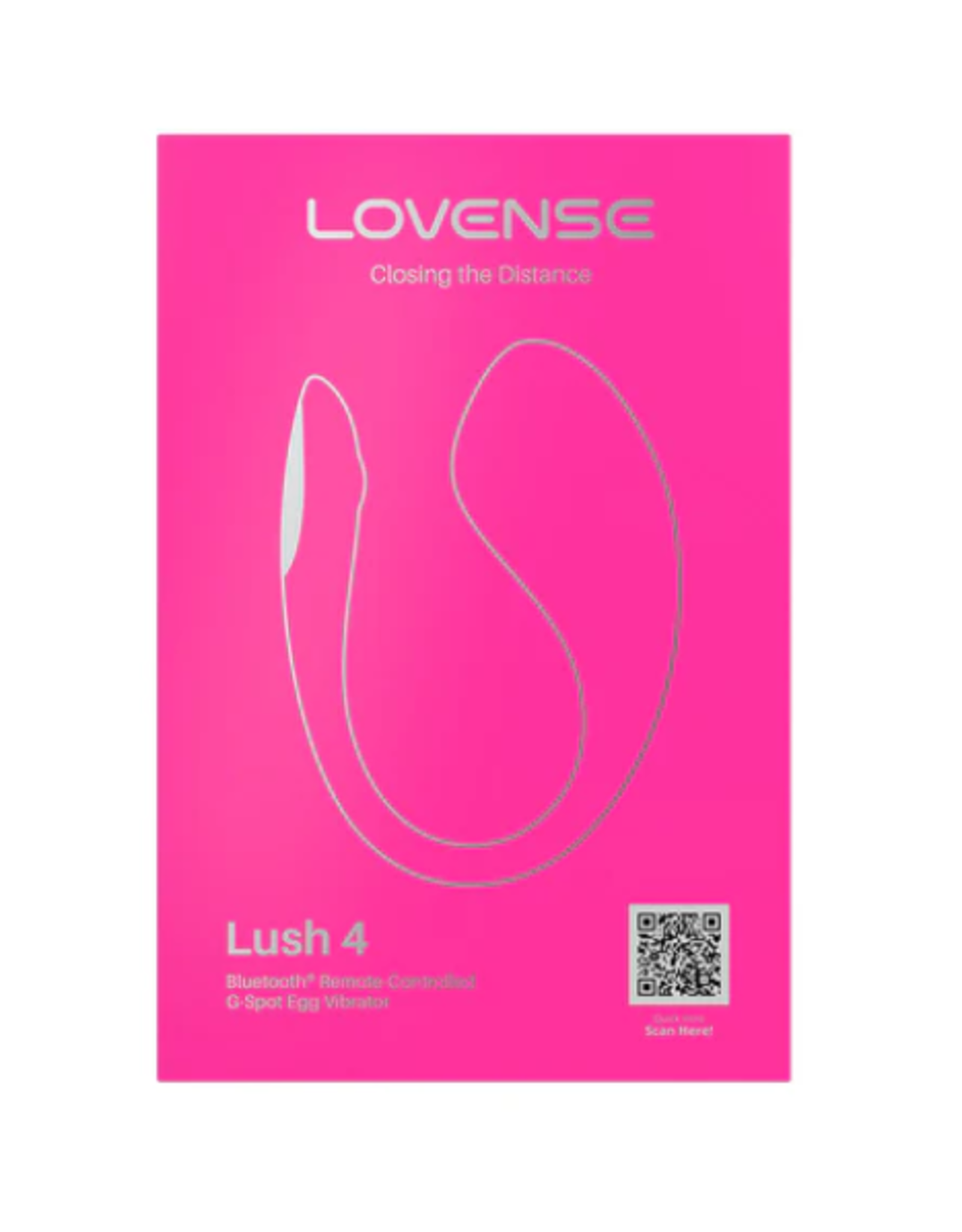 Lovense Lovense - Lush 4 - Bluetooth Egg G-Spot Vibrator