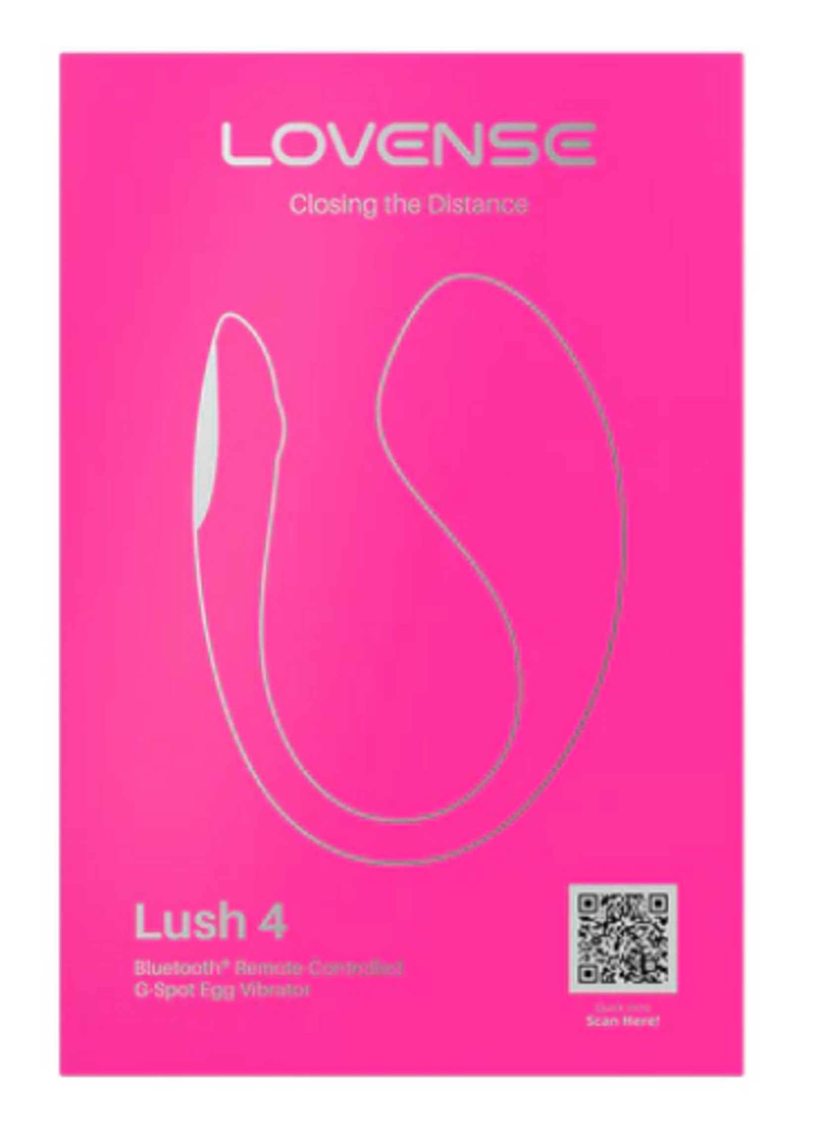 Lovense Lovense - Lush 4 - Bluetooth Egg G-Spot Vibrator
