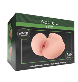 Adore U Adore U Hom - Super Realistic Pussy & Ass - 9lbs