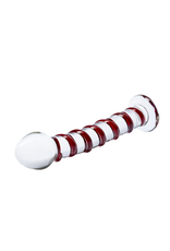 Glas - 8" Mr. Swirly Glass Dildo