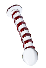 Glas - 8" Mr. Swirly Glass Dildo