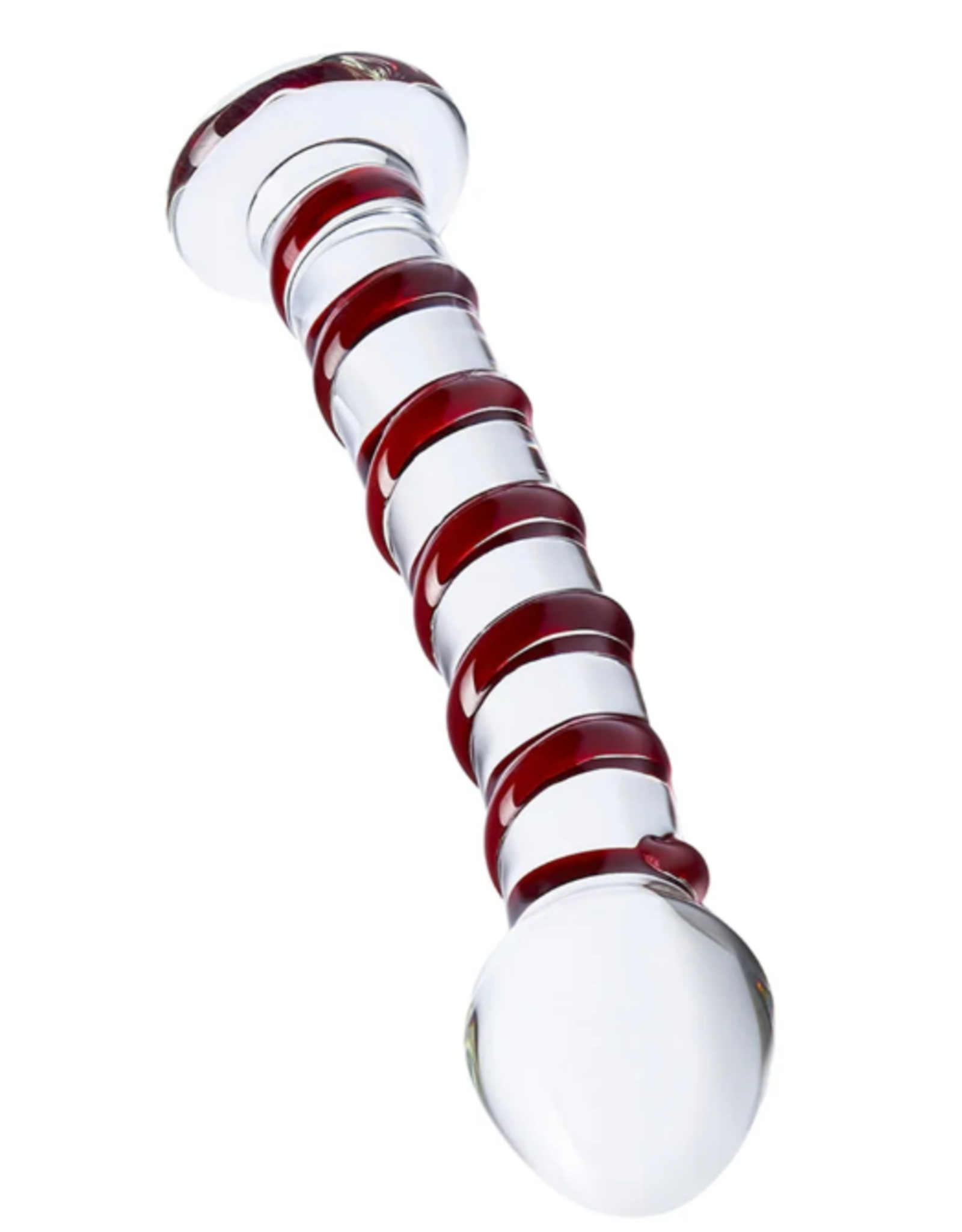 Glas - 8" Mr. Swirly Glass Dildo