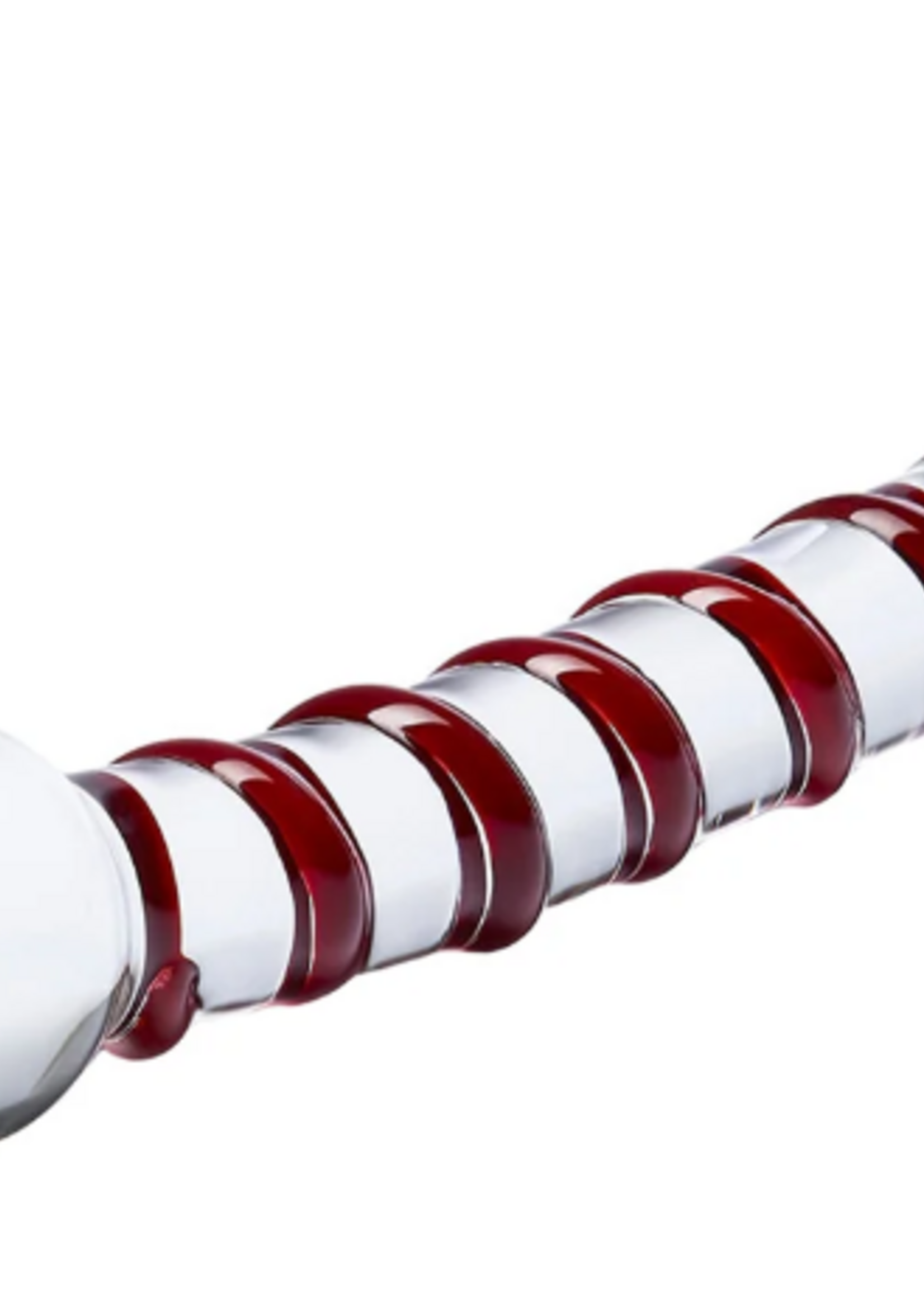 Glas - 8" Mr. Swirly Glass Dildo