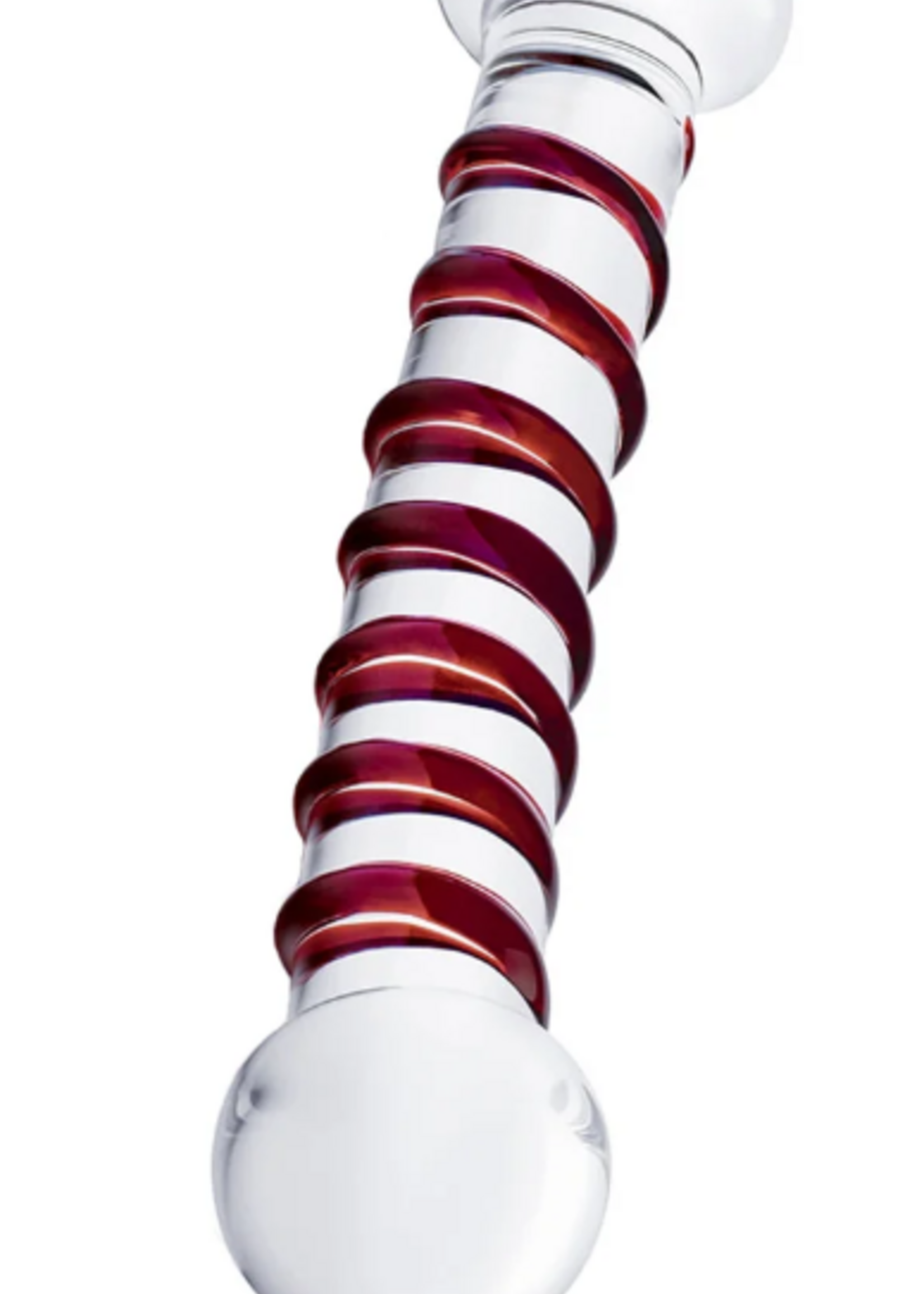 Glas - 10" Mr. Swirly Glass Dildo