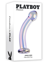Playboy Playboy Jewels King Glass Dildo