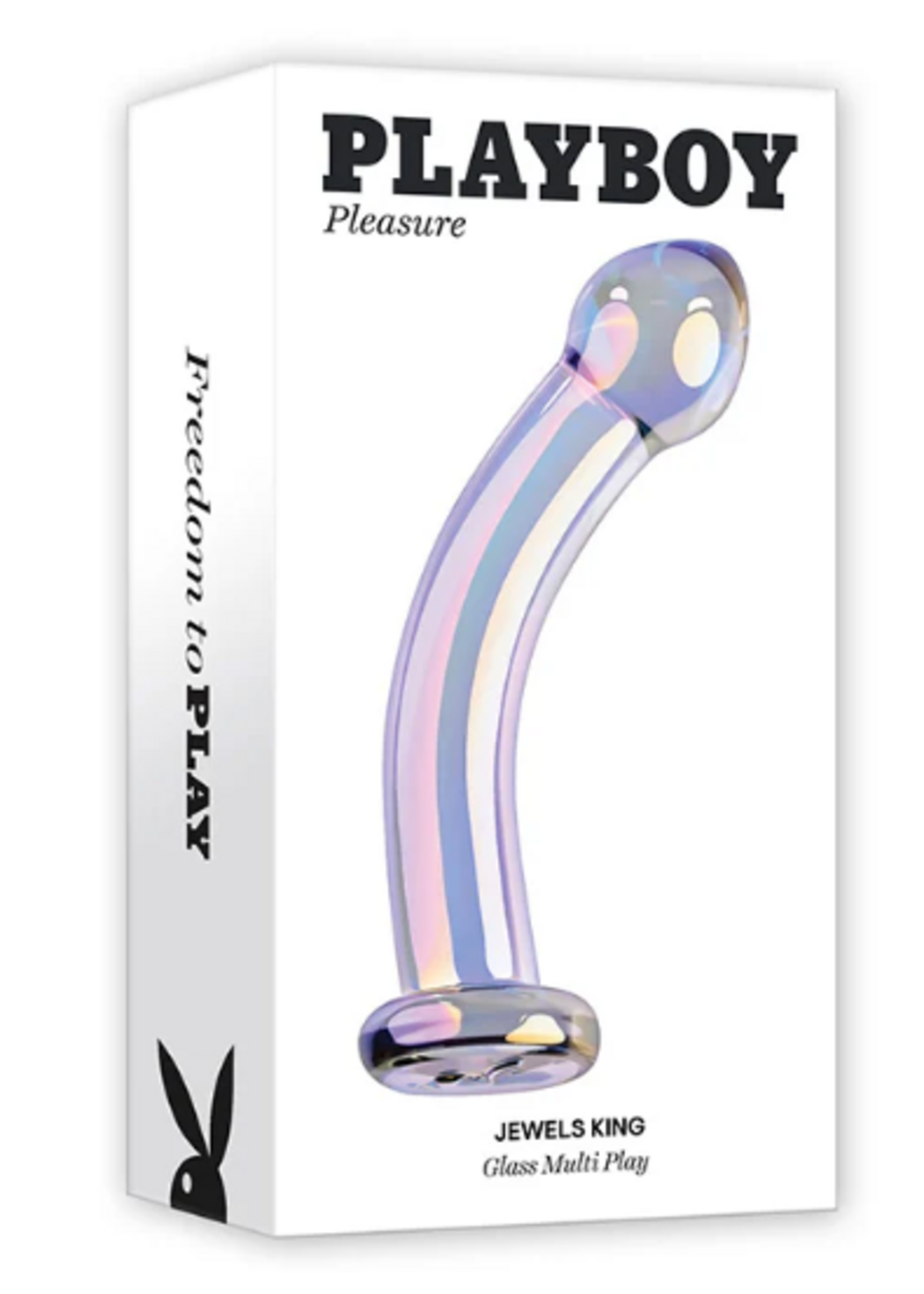 Playboy Playboy Jewels King Glass Dildo