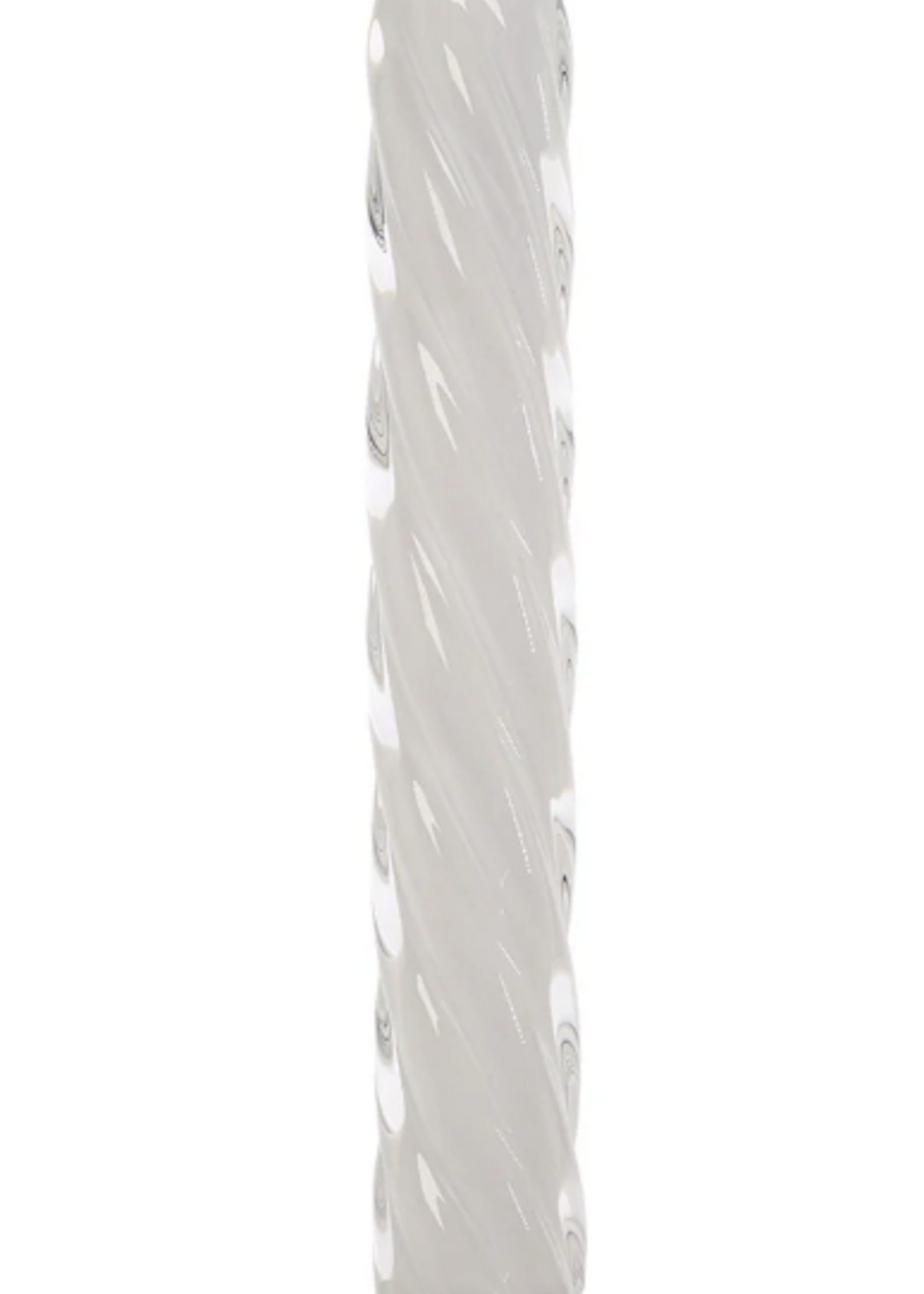 Playboy Playboy- In A Twist- Glass Vibrator- White