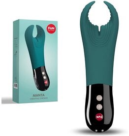 Fun Factory Fun Factory - Manta Vibrating Stroker (blue)