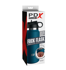 PDX Plus - Fuck Flask Secret Delight Stroker (Blue/Brown)