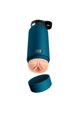 PDX Plus - Fuck Flask Secret Delight Stroker (Blue/Light)