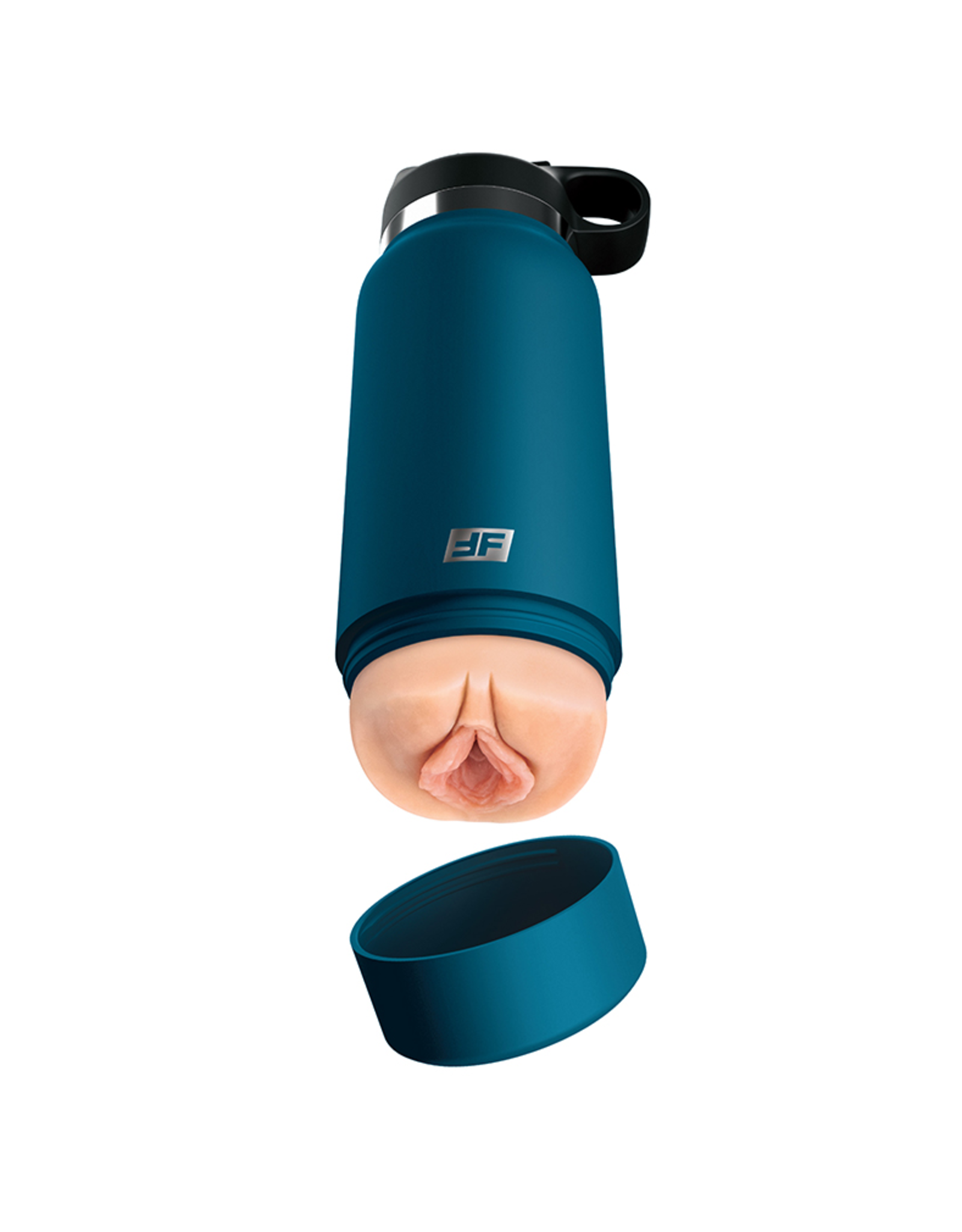 PDX Plus - Fuck Flask Secret Delight Stroker (Blue/Light)